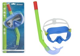 Bestway Maska z Rurką do Nurkowania Zielono- Niebieska Bestway 24036