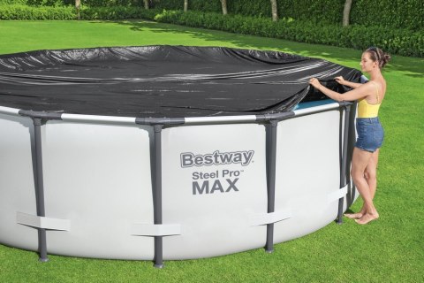 Bestway Pokrywa Do Basenu Stelażowego 305 cm Bestway 58036 Bestway Pokrywa Do Basenu Stelażowego 305 cm Bestway 58036