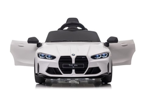 LEAN CARS Auto Na Akumulator BMW M4 Białe LEAN CARS Auto Na Akumulator BMW M4 Białe