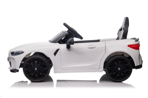 LEAN CARS Auto Na Akumulator BMW M4 Białe LEAN CARS Auto Na Akumulator BMW M4 Białe