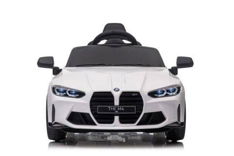 LEAN CARS Auto Na Akumulator BMW M4 Białe LEAN CARS Auto Na Akumulator BMW M4 Białe