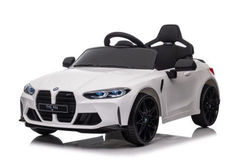 LEAN CARS Auto Na Akumulator BMW M4 Białe LEAN CARS Auto Na Akumulator BMW M4 Białe