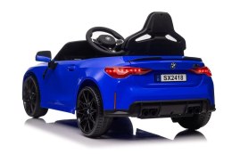 LEAN CARS Auto Na Akumulator BMW M4 Lakierowane Niebieskie
