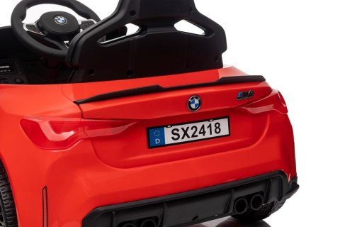 LEAN CARS Auto Na Akumulator Bmw M4 Czerwone LEAN CARS Auto Na Akumulator Bmw M4 Czerwone