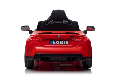 LEAN CARS Auto Na Akumulator Bmw M4 Czerwone LEAN CARS Auto Na Akumulator Bmw M4 Czerwone