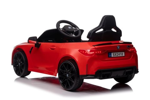 LEAN CARS Auto Na Akumulator Bmw M4 Czerwone LEAN CARS Auto Na Akumulator Bmw M4 Czerwone