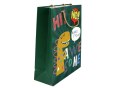LEAN TOYS Papierowa Torba Prezentowa Zielona Dinozaur 41,5cm x 30cm x 12cm