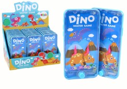 LEAN TOYS Wodna Gra Zręcznościowa Konsola Telefon Dinozaur Niebieska