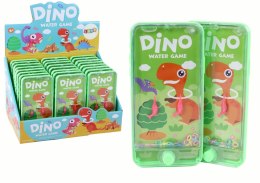 LEAN TOYS Wodna Gra Zręcznościowa Konsola Telefon Dinozaur Zielona