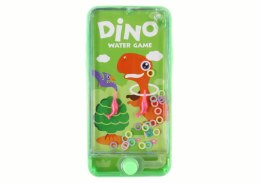 LEAN TOYS Wodna Gra Zręcznościowa Konsola Telefon Dinozaur Zielona