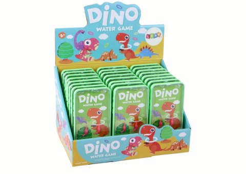 LEAN TOYS Wodna Gra Zręcznościowa Konsola Telefon Dinozaur Zielona LEAN TOYS Wodna Gra Zręcznościowa Konsola Telefon Dinozaur Zielona