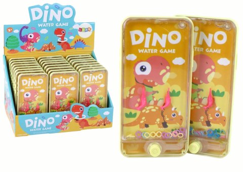 LEAN TOYS Wodna Gra Zręcznościowa Konsola Telefon Dinozaur Żółta LEAN TOYS Wodna Gra Zręcznościowa Konsola Telefon Dinozaur Żółta