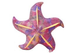 LEAN Toys Maskotka Pluszowa Rozgwiazda Fioletowa Poduszka 20 cm