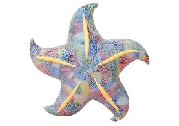 LEAN Toys Maskotka Pluszowa Rozgwiazda Niebieska Poduszka 20 cm