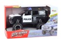 LEAN Toys Pojazd Terenowy Raptor Policja Czarny Otwierane Drzwi Dźwięk Światła
