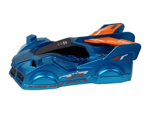 LEAN Toys Samochód Jeżdżący Po Ścianach Na Laser Niebieski LEAN Toys Samochód Jeżdżący Po Ścianach Na Laser Niebieski