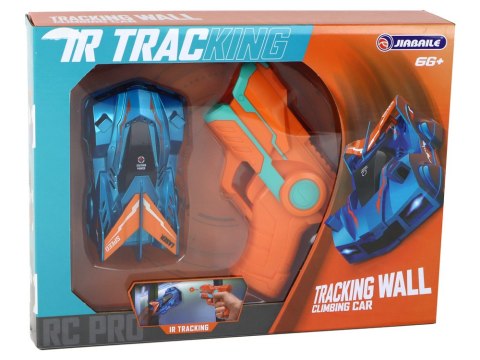 LEAN Toys Samochód Jeżdżący Po Ścianach Na Laser Niebieski LEAN Toys Samochód Jeżdżący Po Ścianach Na Laser Niebieski