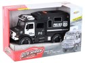 LEAN Toys Wóz Terenowy Policyjny Policja 1:14 Radiowóz Światła Dźwięki Czarny