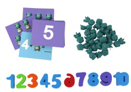 LEAN Toys Zabawka Edukacyjna Dinozaur Waga Działania Matematyczne