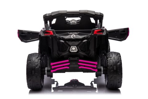 LEAN CARS Auto Na Akumulator Buggy Can-am DK-CA003 Różowy LEAN CARS Auto Na Akumulator Buggy Can-am DK-CA003 Różowy