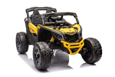 LEAN CARS Auto Na Akumulator Buggy Can-am DK-CA003 Żółty LEAN CARS Auto Na Akumulator Buggy Can-am DK-CA003 Żółty
