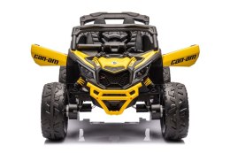 LEAN CARS Auto Na Akumulator Buggy Can-am DK-CA003 Żółty