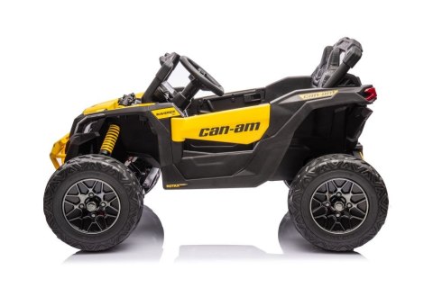 LEAN CARS Auto Na Akumulator Buggy Can-am DK-CA003 Żółty LEAN CARS Auto Na Akumulator Buggy Can-am DK-CA003 Żółty
