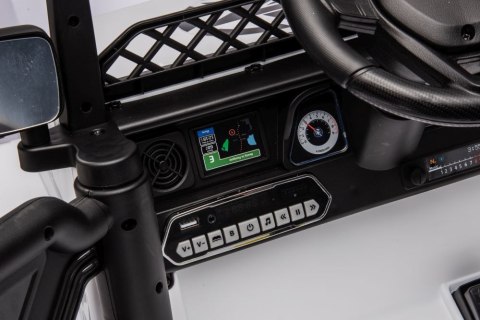 LEAN CARS Auto Na Akumulator Toyota FJ Biała 4x4 LEAN CARS Auto Na Akumulator Toyota FJ Biała 4x4