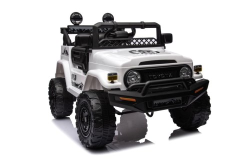 LEAN CARS Auto Na Akumulator Toyota FJ Biała 4x4 LEAN CARS Auto Na Akumulator Toyota FJ Biała 4x4