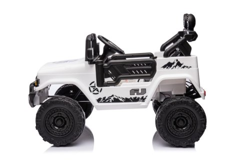 LEAN CARS Auto Na Akumulator Toyota FJ Biała 4x4 LEAN CARS Auto Na Akumulator Toyota FJ Biała 4x4