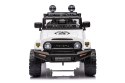 LEAN CARS Auto Na Akumulator Toyota FJ Biała 4x4