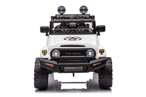 LEAN CARS Auto Na Akumulator Toyota FJ Biała 4x4 LEAN CARS Auto Na Akumulator Toyota FJ Biała 4x4