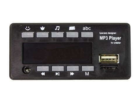 LEAN CARS Panel muzyczny do pojazdu na akumulator A011 24V