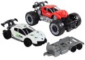 LEAN Toys Auto Terenowe Czerwone Laweta Pojazd Sportowy Zestaw