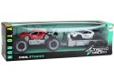 LEAN Toys Auto Terenowe Czerwone Laweta Pojazd Sportowy Zestaw