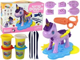 LEAN Toys Ciastolina Jednorożec DIY Masa Plastyczna Fryzjer