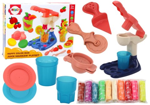 LEAN Toys Ciastolina Owoce DIY Masa Plastyczna Zestaw Akcesoria