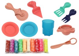 LEAN Toys Ciastolina Owoce DIY Masa Plastyczna Zestaw Akcesoria
