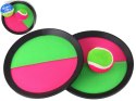 LEAN Toys Gra Zręcznościowa Paletki Tarcze Na Rzepy Catch Ball Piłka