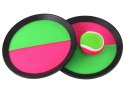 LEAN Toys Gra Zręcznościowa Paletki Tarcze Na Rzepy Catch Ball Piłka