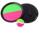 LEAN Toys Gra Zręcznościowa Paletki Tarcze Na Rzepy Catch Ball Piłka