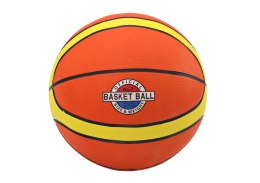 LEAN Toys Piłka Do Koszykówki 7-9 Lbs Pomarańczowo - Żółta Rozm.7