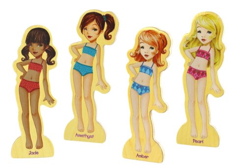 LEAN Toys Puzzle Magnetyczne Lalki Ubrania Stylizacja 65 Elementów Ubioru LEAN Toys Puzzle Magnetyczne Lalki Ubrania Stylizacja 65 Elementów Ubioru