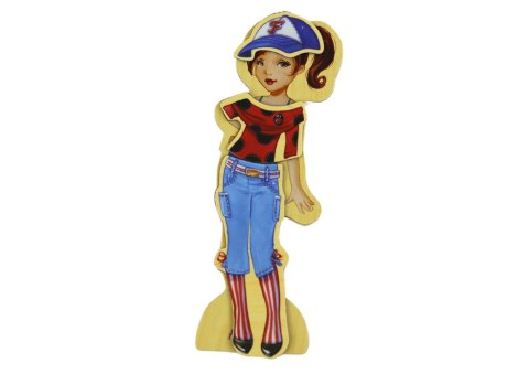 LEAN Toys Puzzle Magnetyczne Lalki Ubrania Stylizacja 65 Elementów Ubioru LEAN Toys Puzzle Magnetyczne Lalki Ubrania Stylizacja 65 Elementów Ubioru
