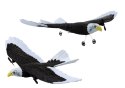 LEAN Toys Samolot Orzeł Ptak Zdalnie Sterowany RC 2.4G 41cm x 28cm x 5cm