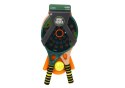 LEAN Toys Zestaw 2 Rakietek Dla Dzieci Do Gry Padel Zielona Beżowa Piłka PU Żółta