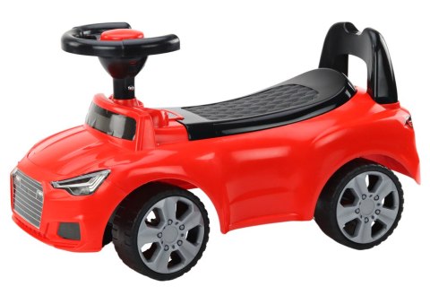 LEAN CARS Samochód Jeździk Z Oparciem QX-3396 Klakson Schowek Czerwony LEAN CARS Samochód Jeździk Z Oparciem QX-3396 Klakson Schowek Czerwony