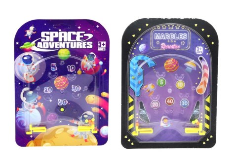 LEAN TOYS Gra Kieszonkowa Pinball Flipper Kosmos Dinozaury Ocean LEAN TOYS Gra Kieszonkowa Pinball Flipper Kosmos Dinozaury Ocean