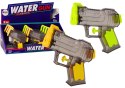 LEAN TOYS Mały Pistolet Na Wodę Przeźroczysty Żółty Pomarańczowy