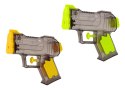LEAN TOYS Mały Pistolet Na Wodę Przeźroczysty Żółty Pomarańczowy